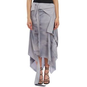 OTTOLINGER Asymmetric Layered Midi Skirt Women GREY Skirts